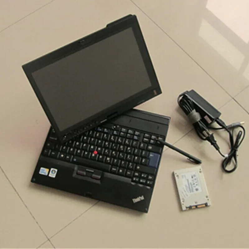 Full MB Star C4 Software SSD 480g hard disk Fit in x220t laptop for mb car&truck&bus diagnosis