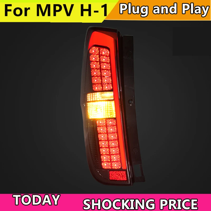 doxa LED CVX Tail Lamp for Hyundai MPV H-1 Wagon taillights 2011-2014 Starex H1 Tail Light Drl+signal+brake+reverse