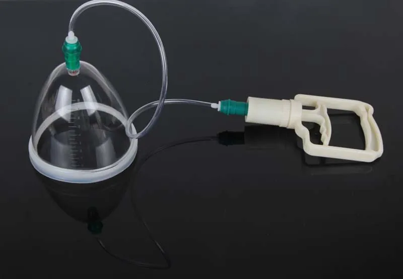 Breast Enlargement Pump 13cm CUP Chest gain Cupping Appliance For Lady A B C D breast bigger massage cupping theray Size L