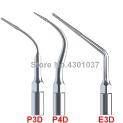 3pcs/lot Dental Diamond Dental Endo Perio Tip Insert Instrument P3D P4D E3D fit EMS WOODPECKER Ultrasonic Scaler