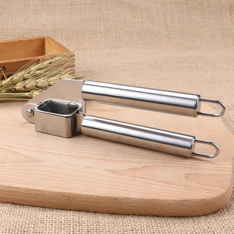 HMROVOOM Stainless steel garlic press multi-functional garlic device