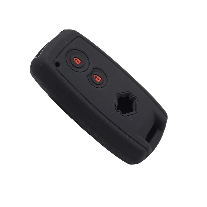 Cocolockey Car Key Case Fob for suzuki sx4 grand vitara swift 2Buttons Smart Keyless  Silicone Key Cover Car Styling