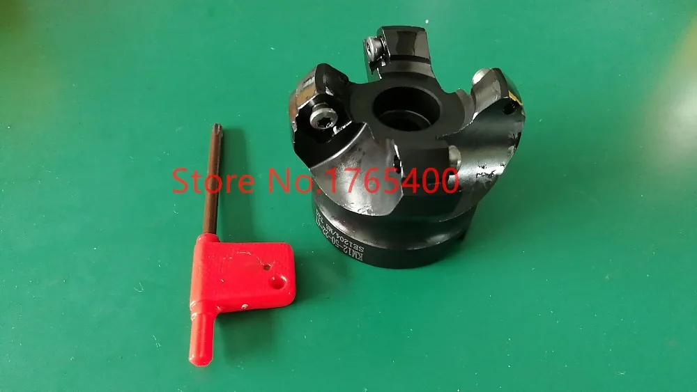 Novo bt30 fmb22 45mm m12 titular + SE-KM12-45 graus rosto moinho cortador km12 63-22-4t + 10 pçs sekt1204 inserções de carboneto de aço