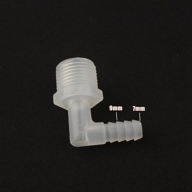 Pipe Thread Connector, Garden Irrigation, Watering Parts, Hose Adapter, Tube Fittings, 90 Degre, 1/2 