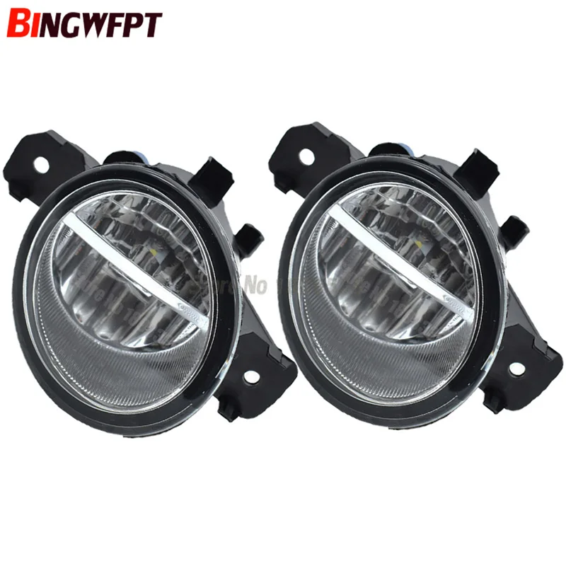 Car Styling Front LED Fog Lamps Halogen Fog Lights 26150-89905 For Nissan X-Trail T30 2001-2006 (Left + right)/2PCS