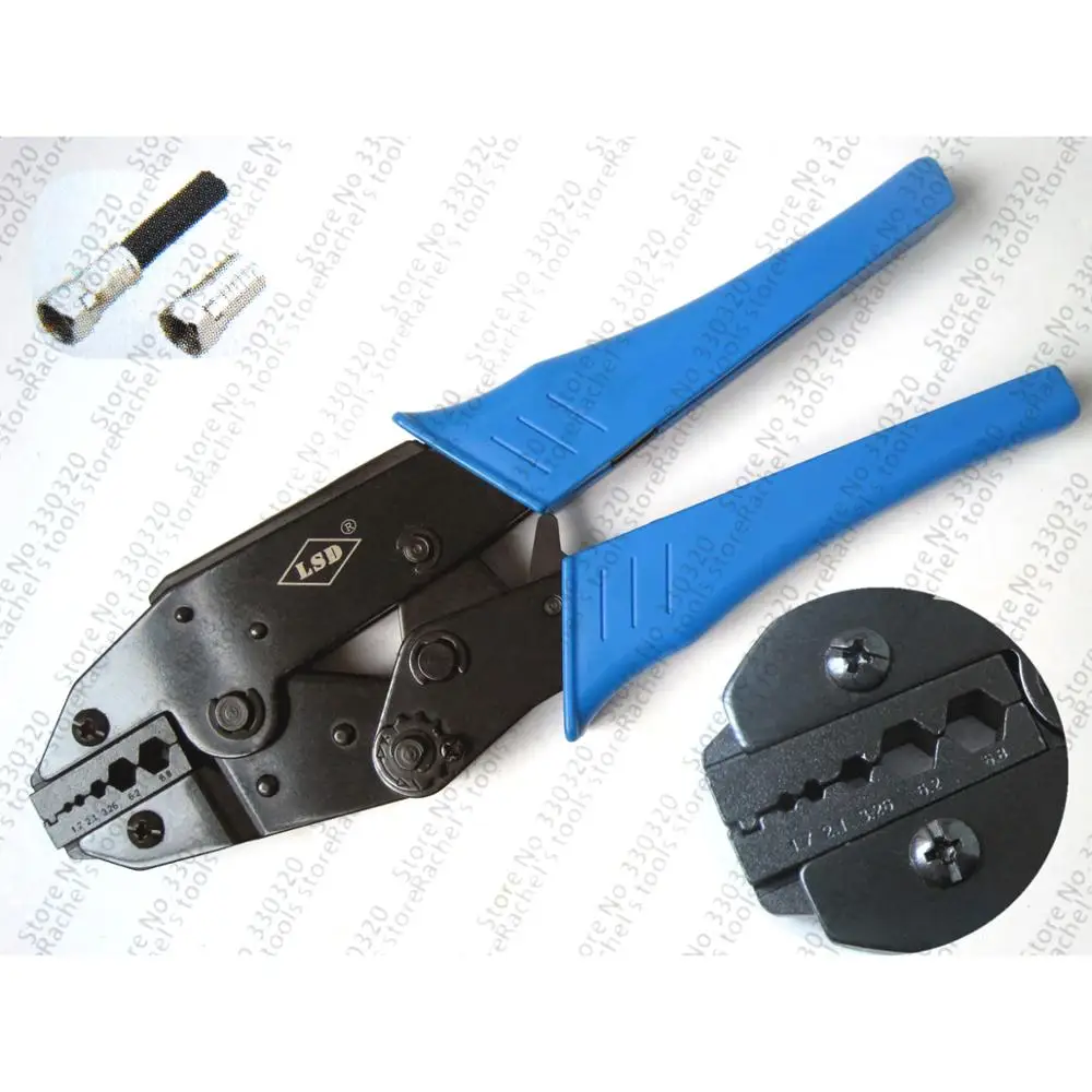 Coaxial cable connector crimper RG cable compression tool LS-07