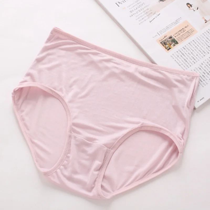 Birdsky, 3pcs 100% natural mulberry silk Women briefs panties underwear, mid waist, quick dry, soft thin, 6 colors. OR-10