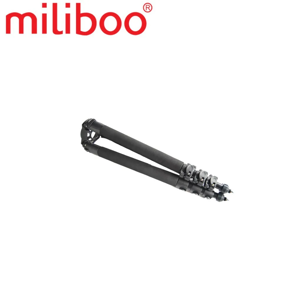 Miliboo MTT702A (بدون رأس) ترايبود الألومنيوم المحمولة للمحترفين DSLR/كاميرا/video ocamcorder ترايبود ، الحاملة 25 كجم
