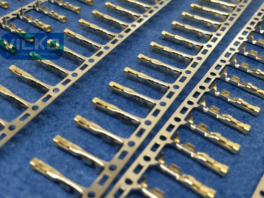 [VK]200pcs Female Pin Dupont Connector Gold Plated 2.54mm