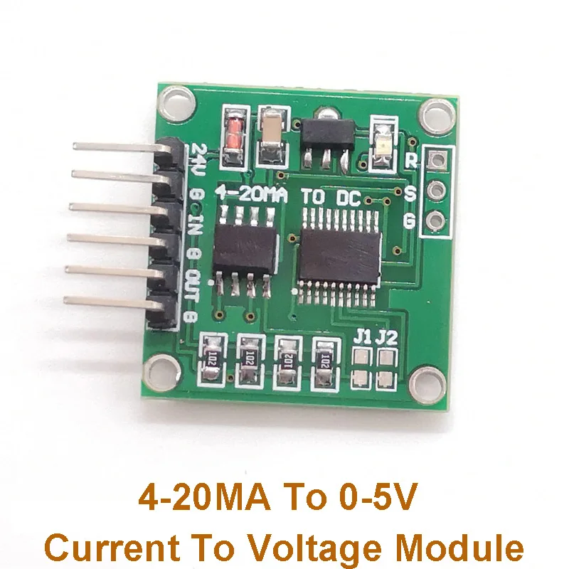 4-20MA To 0-5V Current To Voltage Module Linear Transformation Transmitter Module for Remote Data Acquisition