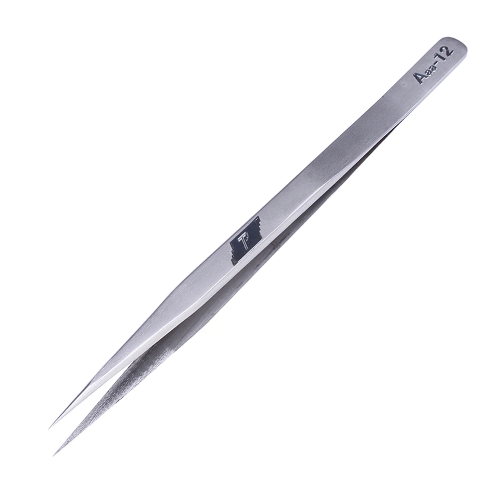 High Quality Precision Tweezers Forceps Stainless Steel Tweezer Pinzetta Pincet Repair Hand Tools