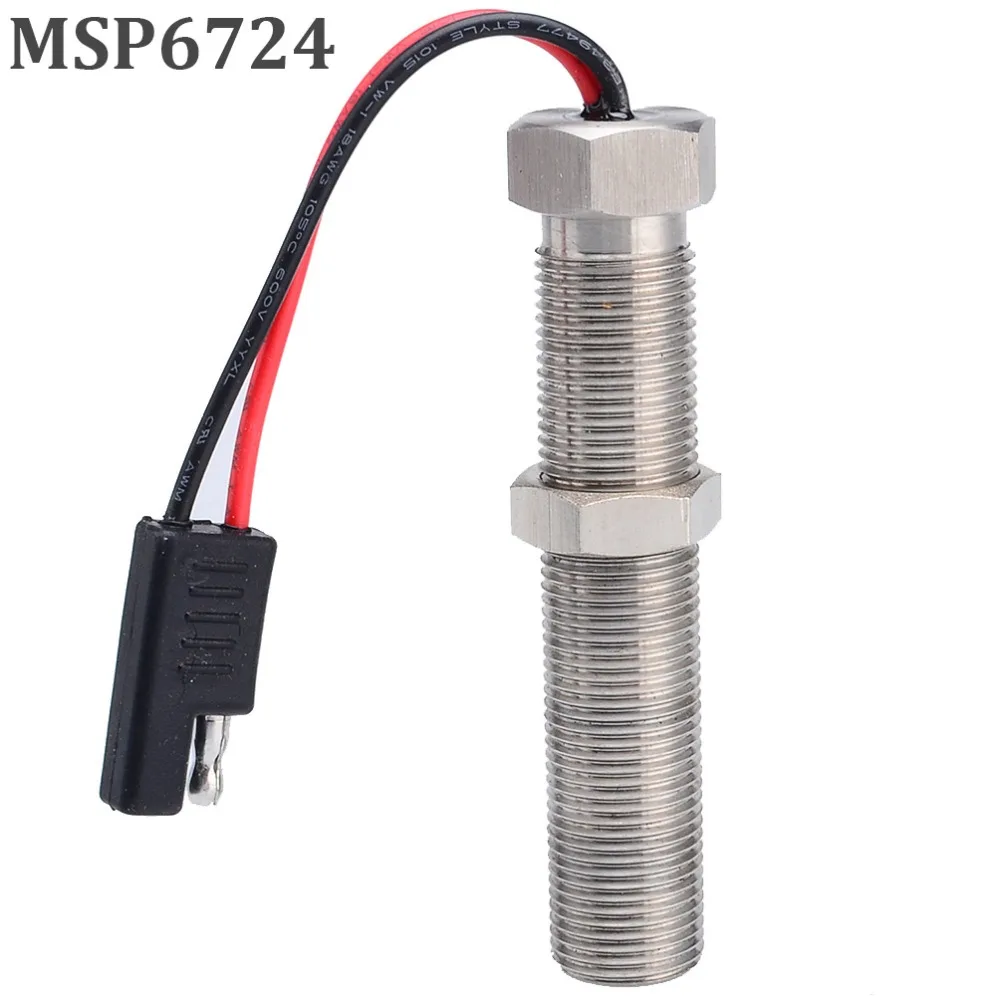 New MSP6724 Diesel Generator Engine Magnetic Pickup Sensor Rotational Speed Sensor RPM for Generator Set