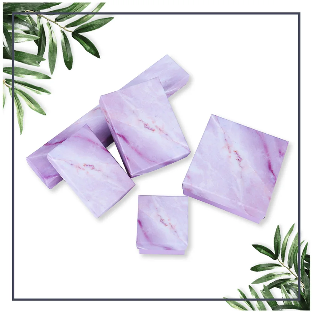 

12Pcs New Pink Marble Color Vintage Wedding Candy Box Gift Kraft Paper Gift Boxes Chocolate Boxes Jewelry Packaging Case