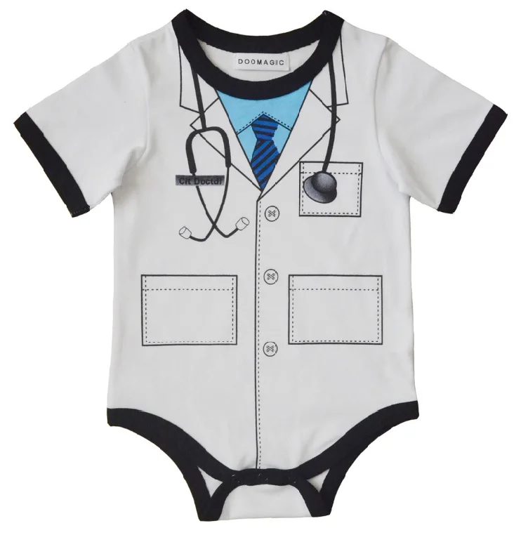 2022 Summer baby boys bodysuits baby shortalls Police baby boy clothes jumpsuit ropa de bebe