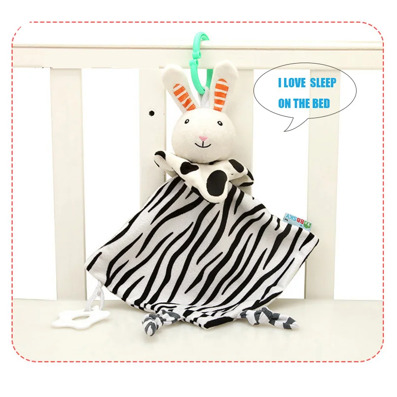 Stroller Toys Baby Toys  For Newborns Mobile Soothe Towel Soft Appease Plush Towel I0058