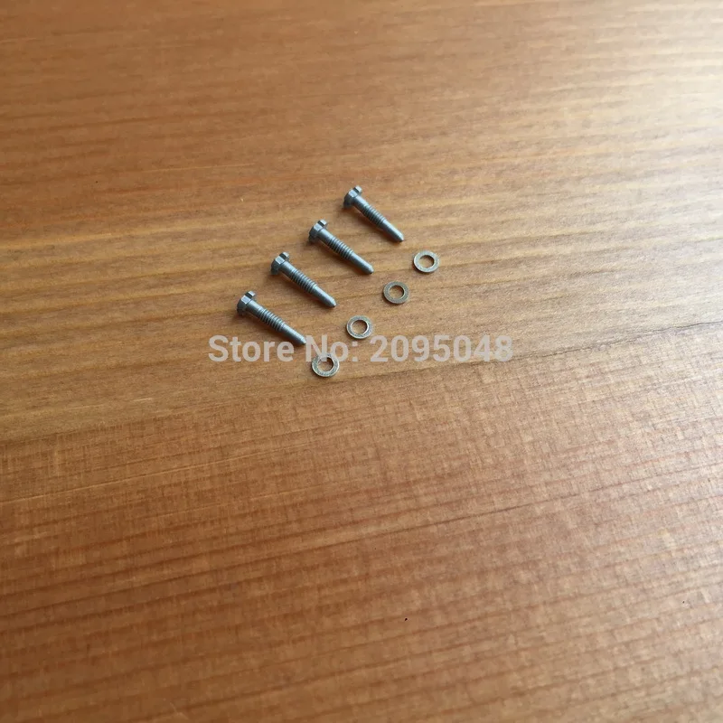 matte titanium color 4 prongs RM035 watch screw for RM Richard Mille watch bezel case connect  band rm011 rm030 parts tools