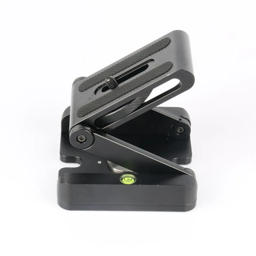 LBKAFA Folding Z Type Stand Holder Professional Tripod Kit Flex Tilt Head Pan Ball Head Desktop Compatible Camera Camcorder