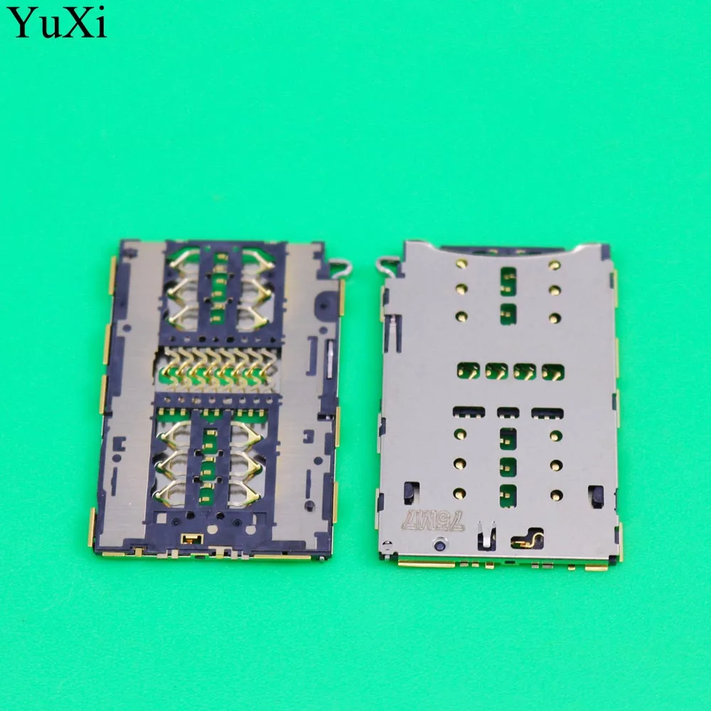 YuXi for Huawei P20 Lite SIM Card Slot Reader SIM Card Connector Socket Holder Tray Reader for Huawei Nova 3E Repair Spare Parts