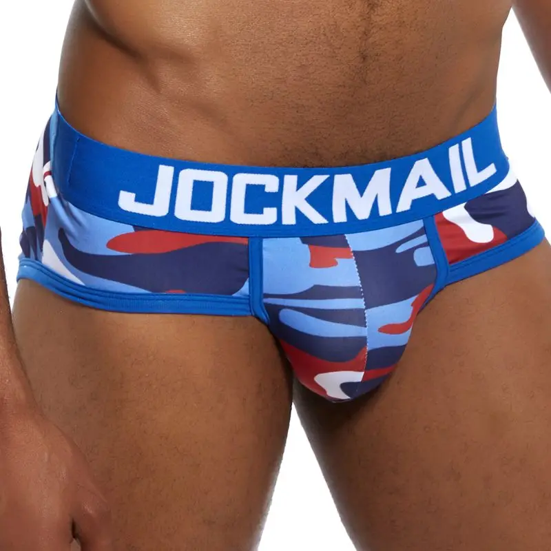 JOCKMAIL Men Underwear Briefs Mens Nylon Underpants Cueca Masculina U Pouch Male Panties Mens briefs Gay Underwear Ropa Pants