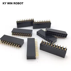 10 Pcs 2.54mm 2x10 20-Pin Female Pin Header Socket Connector Strip