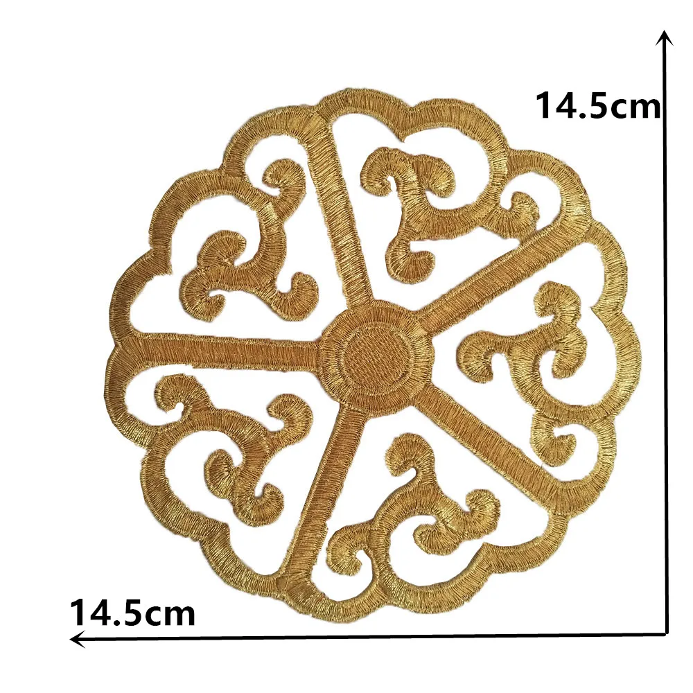 New Products DIY Sequins Sewing Apparel Fabric Embroidery Iron Patch Applique Badge Sticker Clothing Decoration Accessories