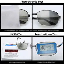 Photochromic Polarized Sunglasses #4