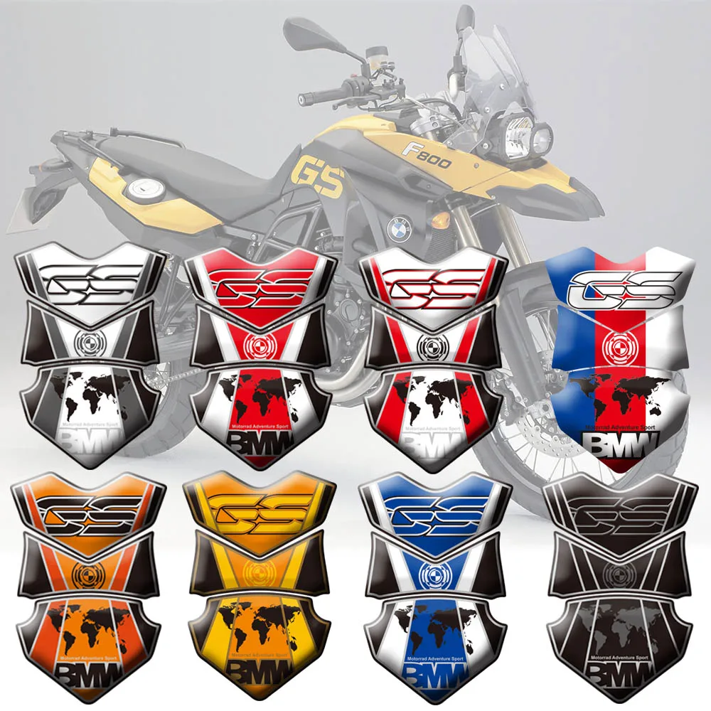 

High quality Motorcycle Stickers Fuel Tank Sticker Fishbone Protective Decals 3D Tank Pad For F700GS 12-15 F650GS F800GS 08-12