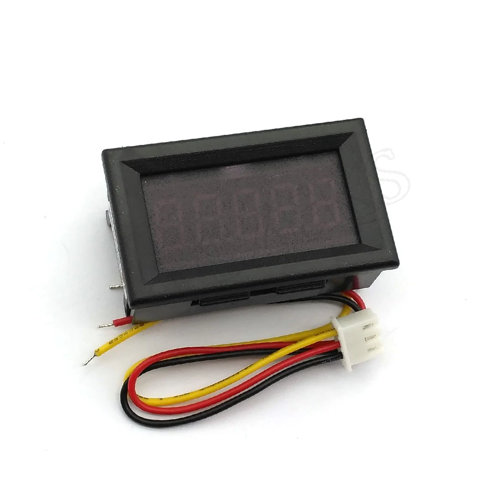 Новый светодиодный 5 цифр DC 0-4,30 0-33,000 в цифровой вольтметр измеритель напряжения Автомобильная панель