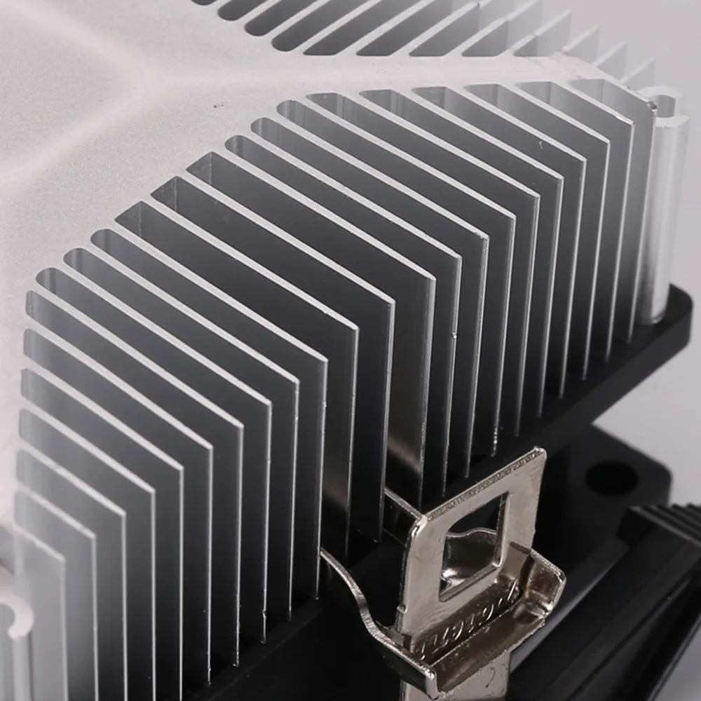 DIY LED Heatsink 80*80*50mm Pure aluminium heat sink radiator with fan for 10w-100w led grow chip Cob led cooler cooling