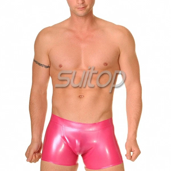 

Suitop nature latex Metal pink boxer