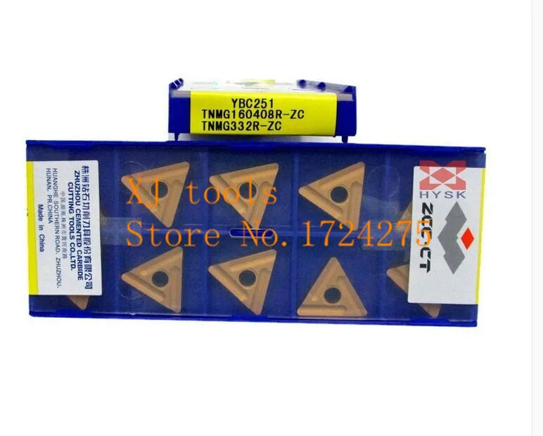 

Free Shipping TNMG160408R-ZC YBC251 (10pcs/lot) Cemented Carbide Cutting tools turning insert TNMG160408