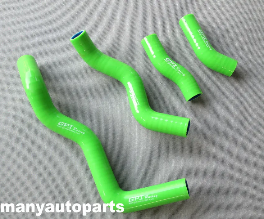 لكاواساكي KLX250 KLX 250 1993-2010 94 95 96 97 98 99 10 سيليكون المبرد المبرد خرطوم الأزرق