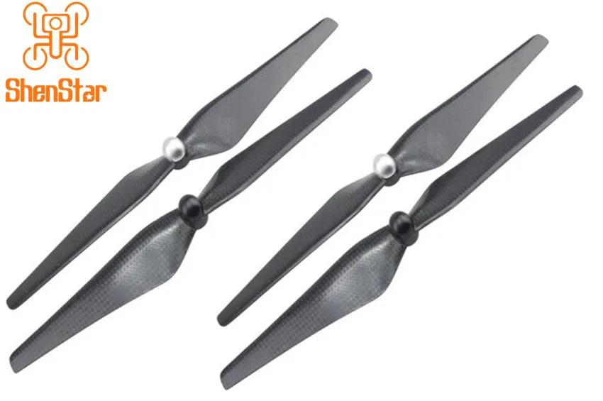 2Pairs Carbon Fiber 1345 Self-tightening Propellers CW CCW Props Self-locking 13*4.5 for DJI Inspire 1 Plane Replacement Part