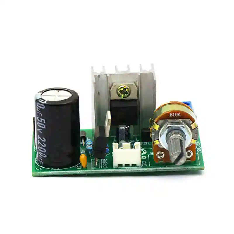 

LM317 блок питания регулятор напряжения с защитой 1.5A 1,25 V-37 V непрерывный Регулируемый DC регулятор платы