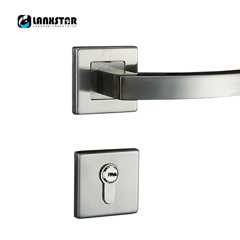 

Factory Long Term Supply Stainless Steel Interior Door Lock Handle Split Locks Durable Consumption Preferential Indoor-locks