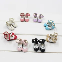 ICY DBS Blyth doll toy shoes with bow anime girls cute shoes