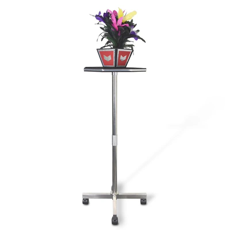 Vanishing Bouquet And Vase Stage Magic Tricks For Professional Magician Flower Disappearing Table Illusion