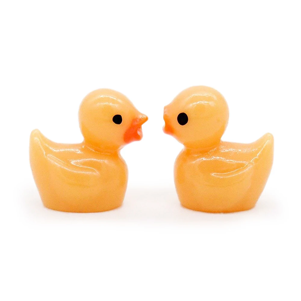 Odoria 1:12 Miniature 2pcs Yellow Duck Toy Bathroom Garden Room Bedroom Home Set Dollhouse Accessories Doll House Decor Gift