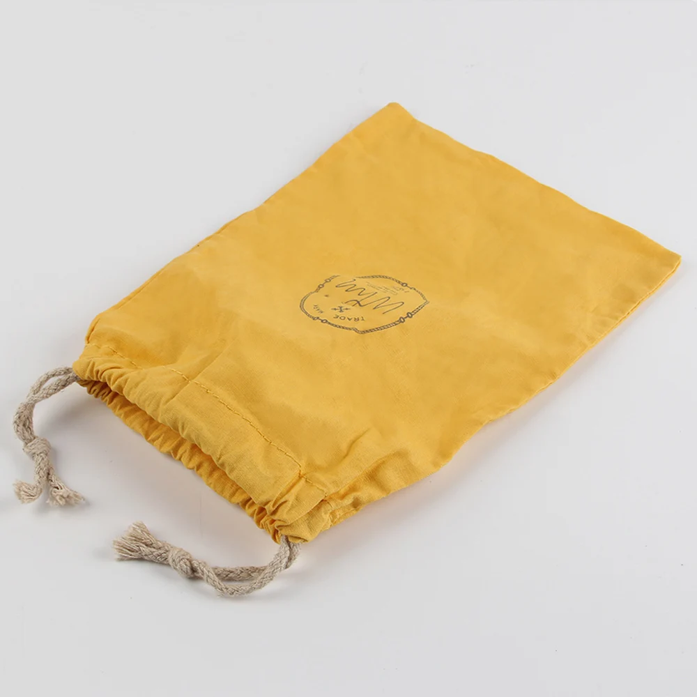 

Hot Sale Cotton Bag Custom Hand Drawstring Canvas cotton bag