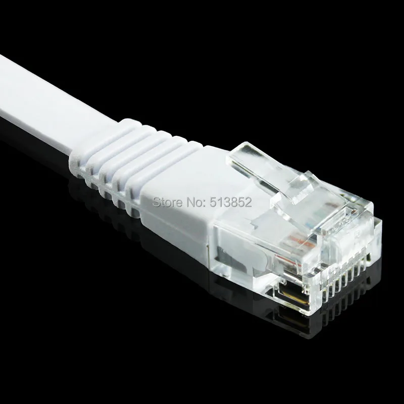 كابل شبكة إيثرنت CAT6 من النحاس النقي رفيع للغاية ، منفذ الشبكة المحلية ، سلك كمبيوتر لأجهزة PS3 ، لعبة XBOX ، كابل الكمبيوتر ، 3 م ، RJ45