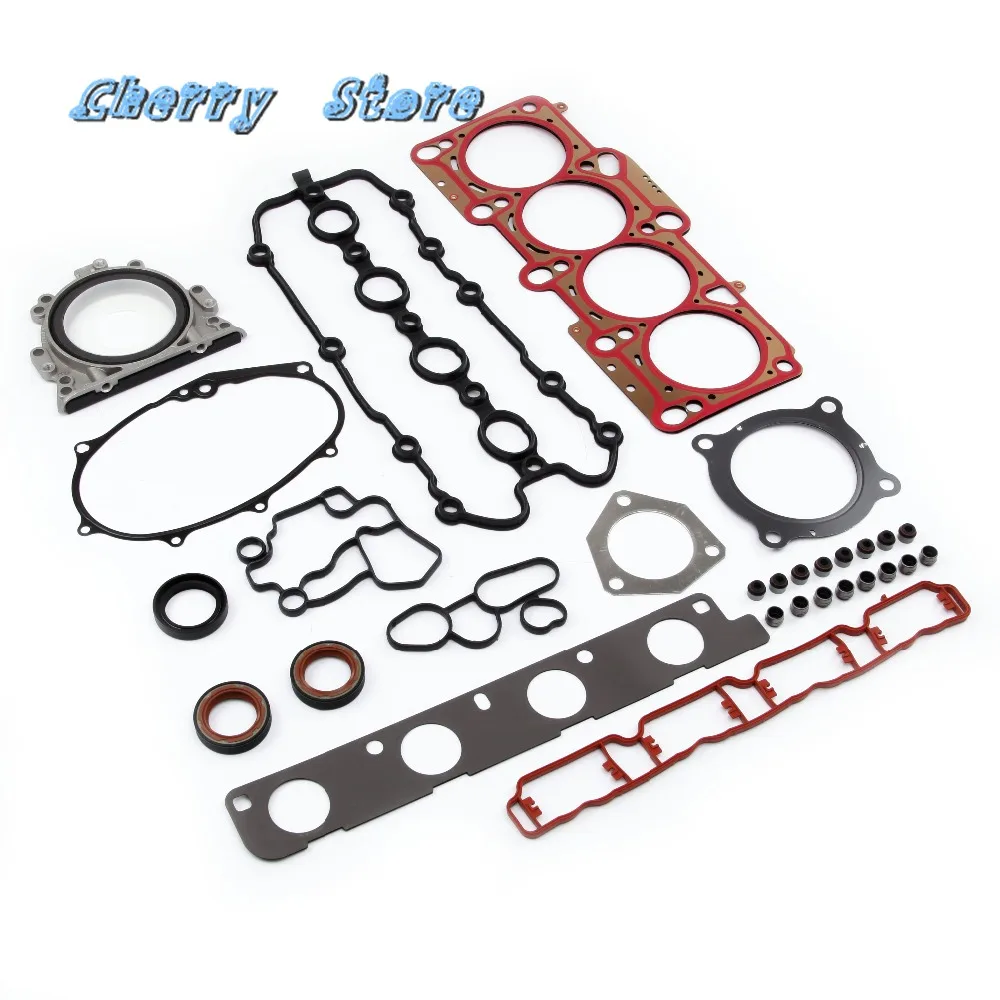 06F 103 483 D Engine Crankshaft Seal Gasket Repair Kit For VW Passat Golf Jetta Audi A4 A6 TT 2.0TSI 06A103171A 06F103383H