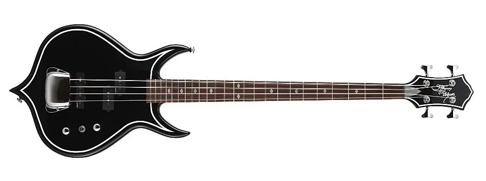 Gene Simmons Punisher Electric Bass Guitar Mahogany Body Maple Neck Rosewood Fingerboard