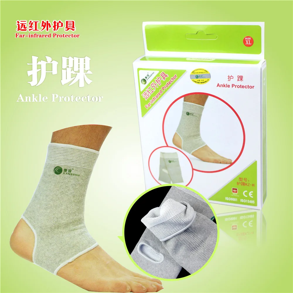 

Kangzhu Far Infrared Ankle Protector Men Women Medical Arthritis Old Cold Legs foot Breathable Warm Protective Gear Self heating