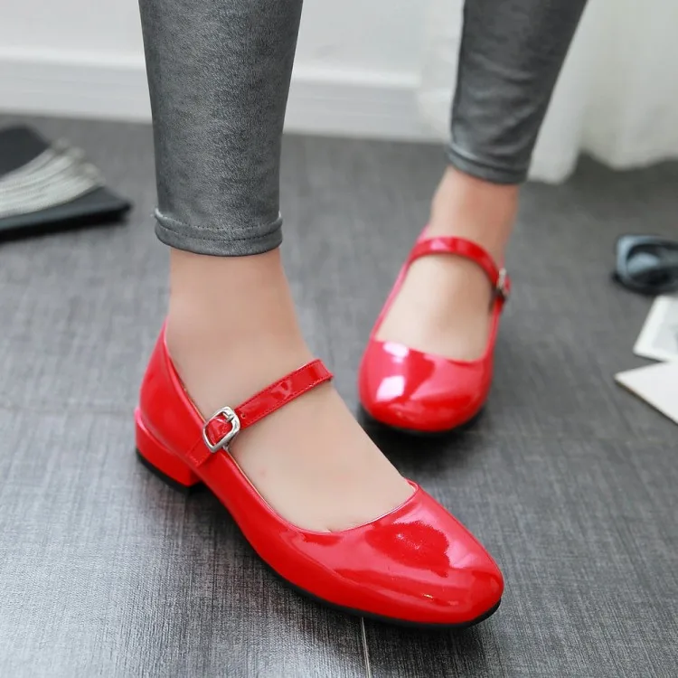 women casual flat shoes quality fashion lady sexy round toe spring autumn big size footwear hot sale EUR size 32-43  740-1