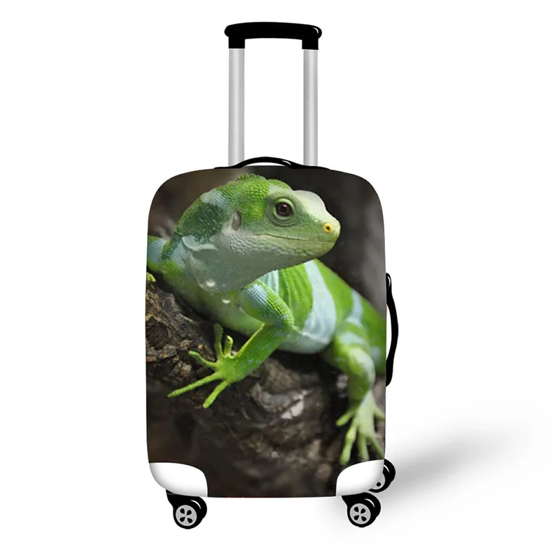 Lizard Print luggage protector cover suitcases covers Waterproof luggage covers accessory bags travel trolley case cover