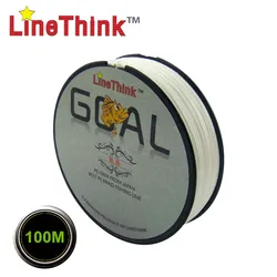 100M Brand LineThink GOAL Japan Quality Multifilament 100% PE Braided Fishing Line