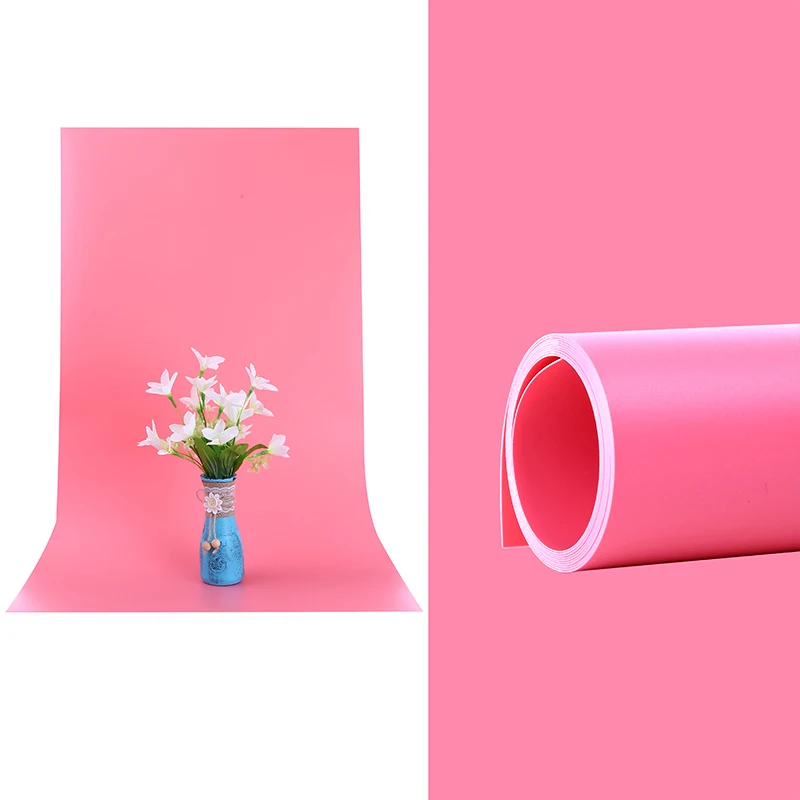 9 Color Dual-sided Matte Anti-wrinkle Photography Backdrop PVC Material Board for Photo Studio Photography Background Equipment