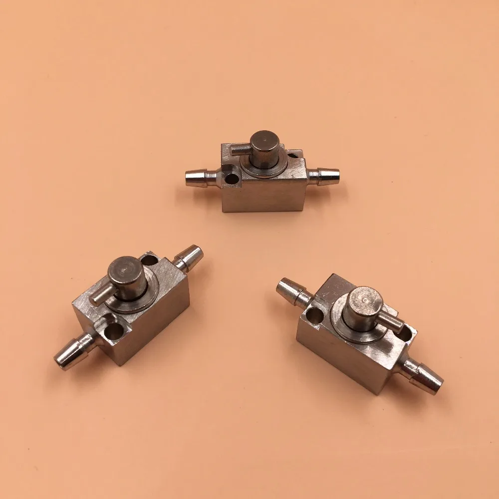 4pcs/lot Inkjet printer spare parts Aluminum cleaning valve three ways ink valve device wholesale