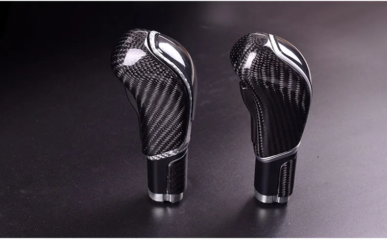 Fit for Maserati Ghibli Levante quattroporte   carbon fiber shift knob gear shift paddle lever gear head handball