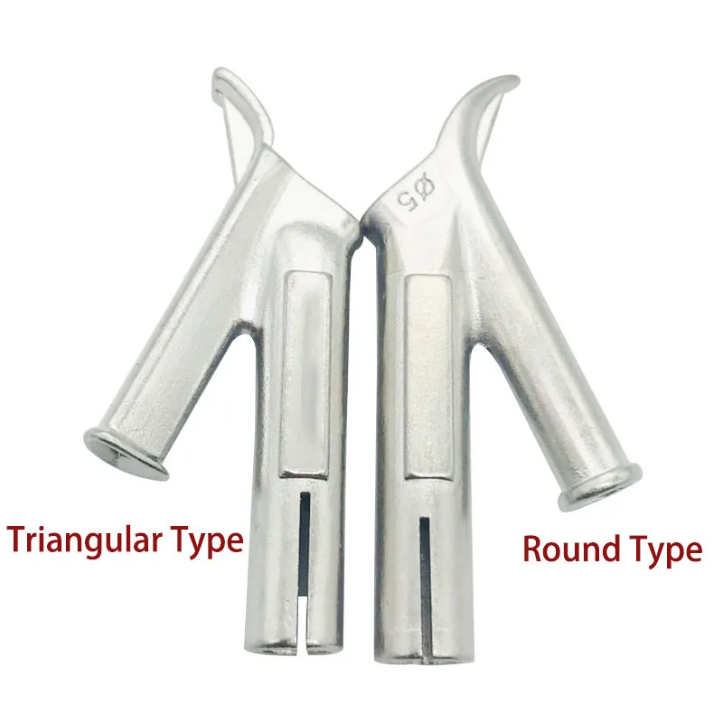 Speed Welding Nozzle Round and Triangular Style Welding Tip For Plastic Vinyl Welder 5mm and 8mm For Choose